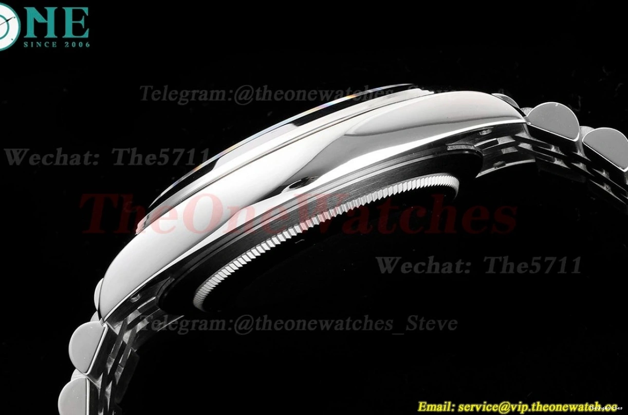 Jubilee 41mm Black SS 126334 Flt SS VR3235 904L King Dial Datejust 0119